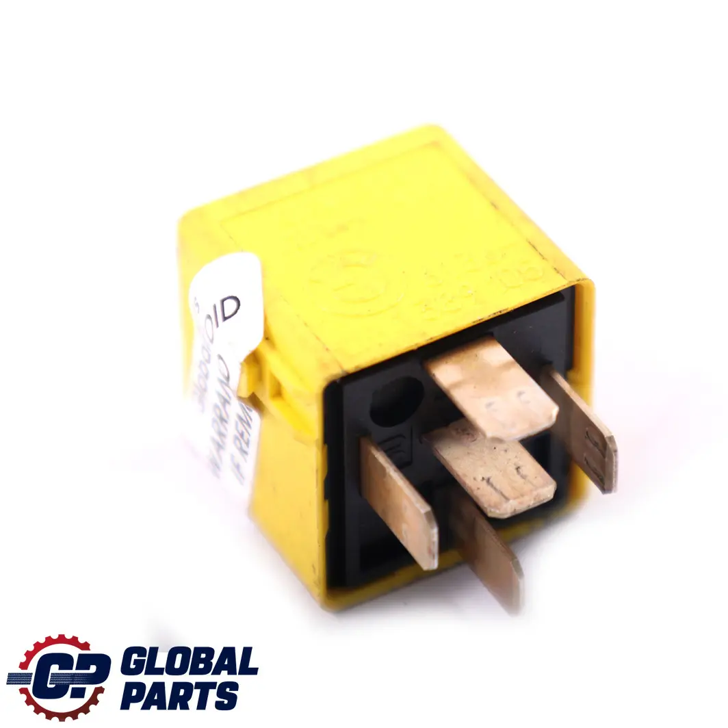 Relais Gelb 5 Pin für BMW E36 mit Teilenummer 1389105 BMW E36 Relais Gelb 5 Pin - SKU 1389105 - Teilenummer 1389105