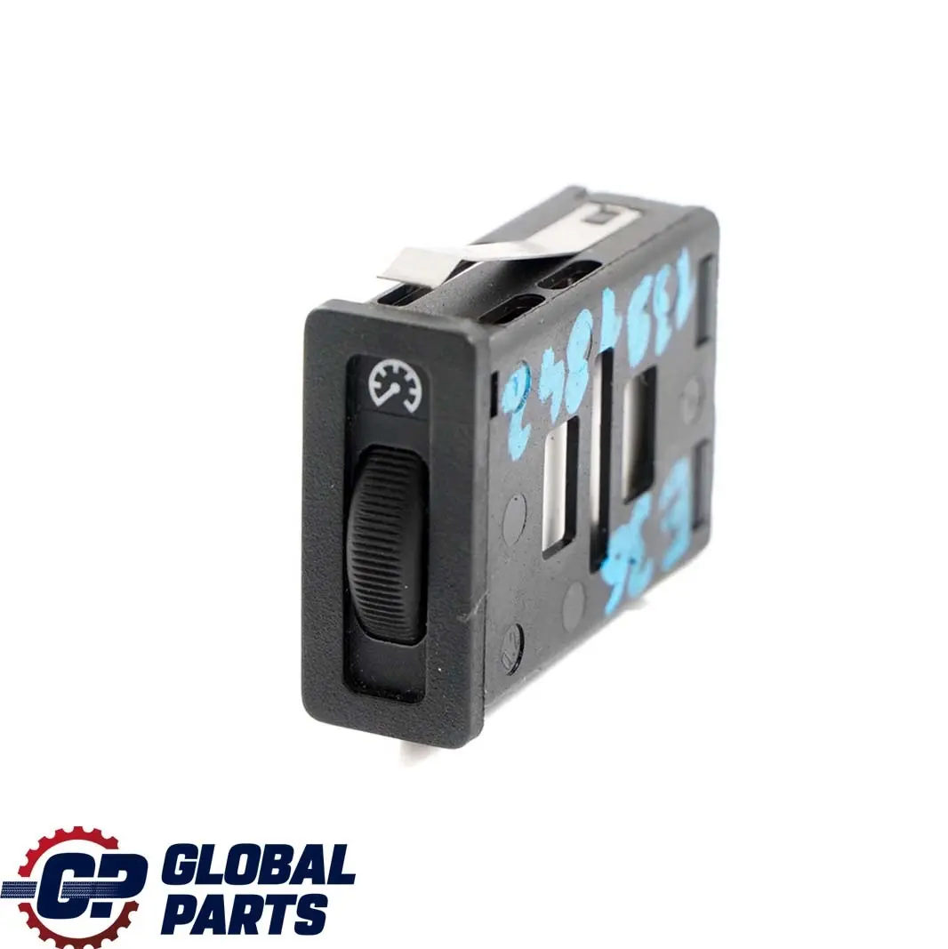 BMW E34 E36 Panel De Control Interruptor Regulador De Intensidad De Luz 1387429