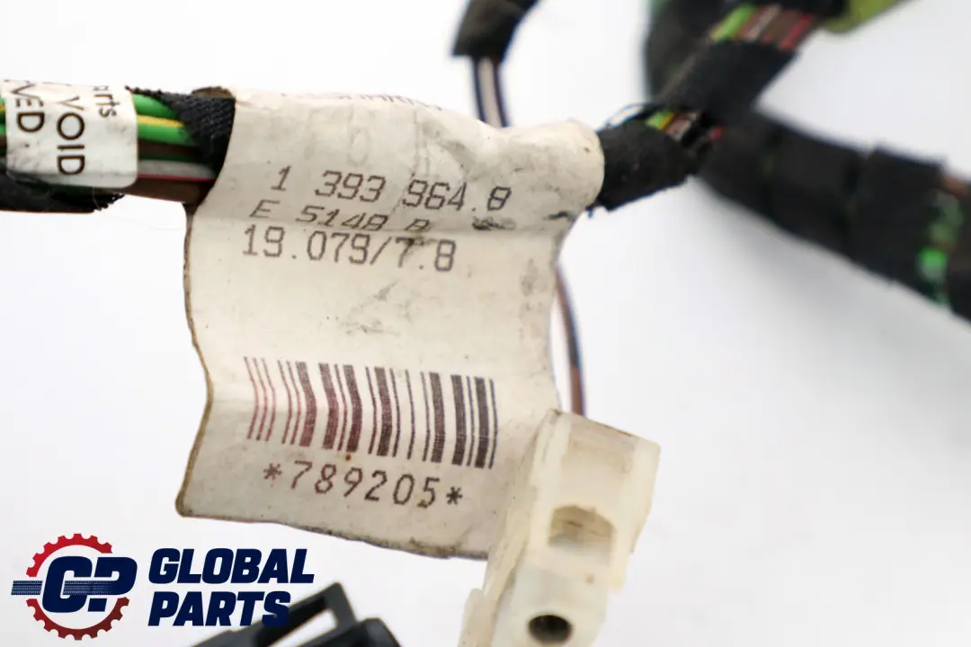 BMW 3 Series E36 Air Conditioning Heater Blower Wiring Loom Harness - SKU 1393964 - Part number 1393964