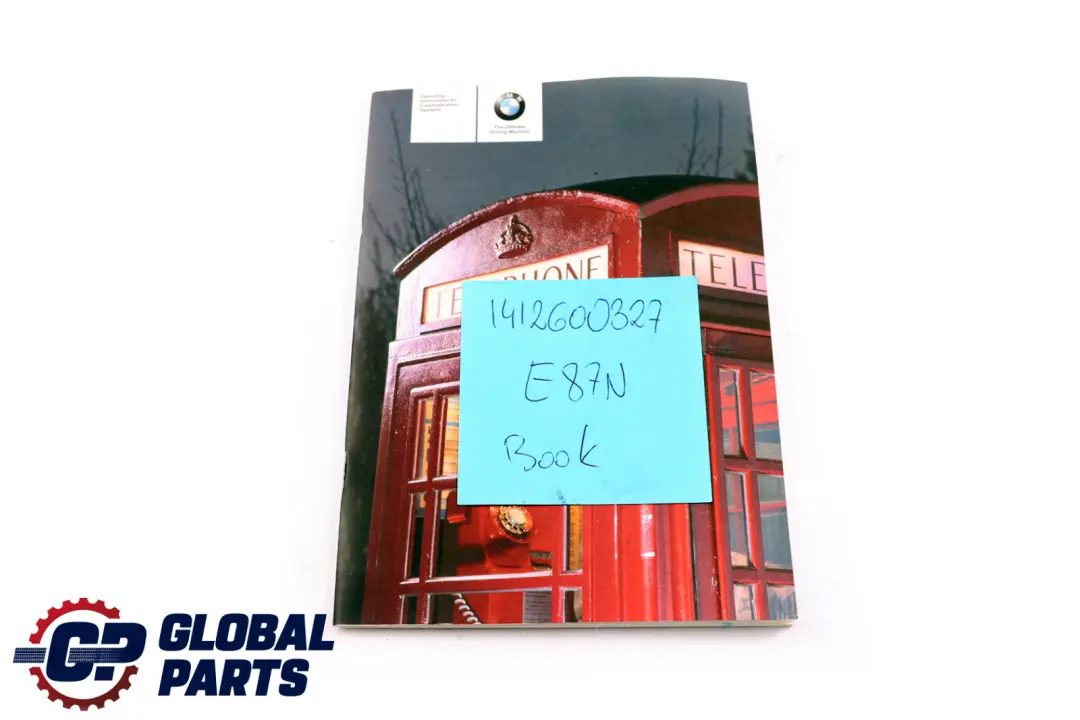 BMW 1 Series E81 E87 LCI E90 E91 Mobile Phone Provision System Handbook - SKU 1412600327 - Part number 1412600327