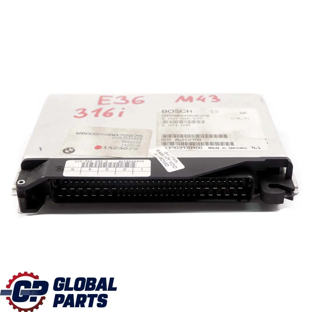 M43 Motore Cambio Automatico Centralina Modulo EGS 142300 per BMW E36 316i con numero di parte 1423079 BMW E36 316i M43 Motore Cambio Automatico Centralina Modulo EGS 142300 - SKU 1423079 - Numero di parte 1423079