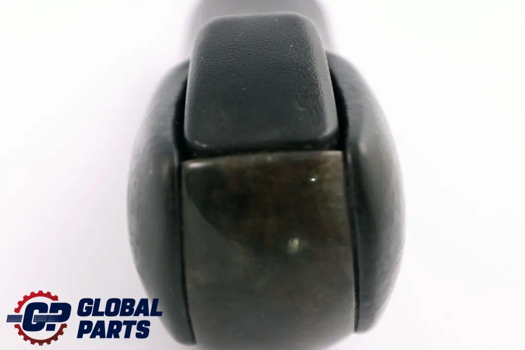 Selector Lever Handle Leather Wood Ring Automatic to BMW X5 Series E53 with Part number 1423539 BMW X5 Series E53 Selector Lever Handle Leather Wood Ring Automatic - SKU 1423539-1 - Part number 1423539