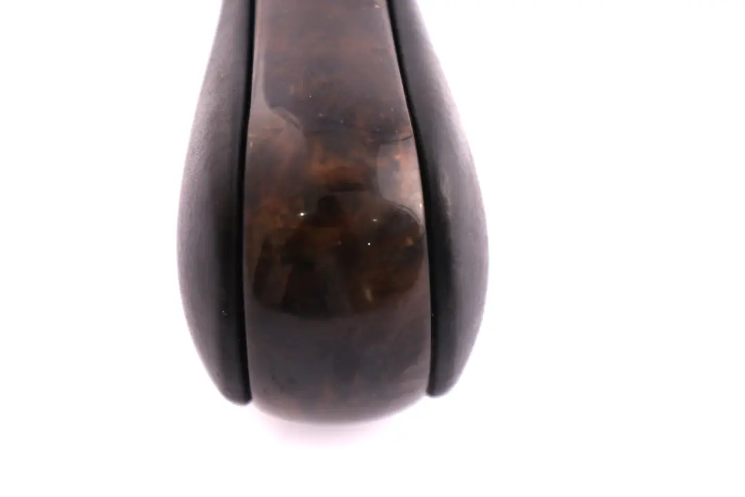 Selector Lever Handle Leather Wood Ring Automatic to BMW X5 Series E53 with Part number 1423539 BMW X5 Series E53 Selector Lever Handle Leather Wood Ring Automatic - SKU 1423539 - Part number 1423539