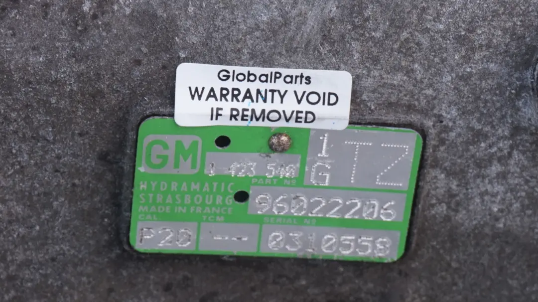 M54 Automatic Auto Transmission Gearbox A5S 390R - TZ WARRANTY to BMW X5 E53 3.0i with Part number 1423540 BMW X5 E53 3.0i M54 Automatic Auto Transmission Gearbox A5S 390R - TZ WARRANTY - SKU 1423540 - Part number 1423540