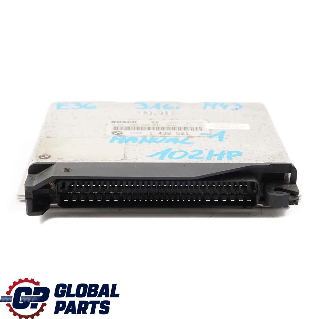 BMW E36 316i Engine M43 102HP ECU Kit DME + EWS II + Key Manual - SKU 1432521-1 - Part number 1432521