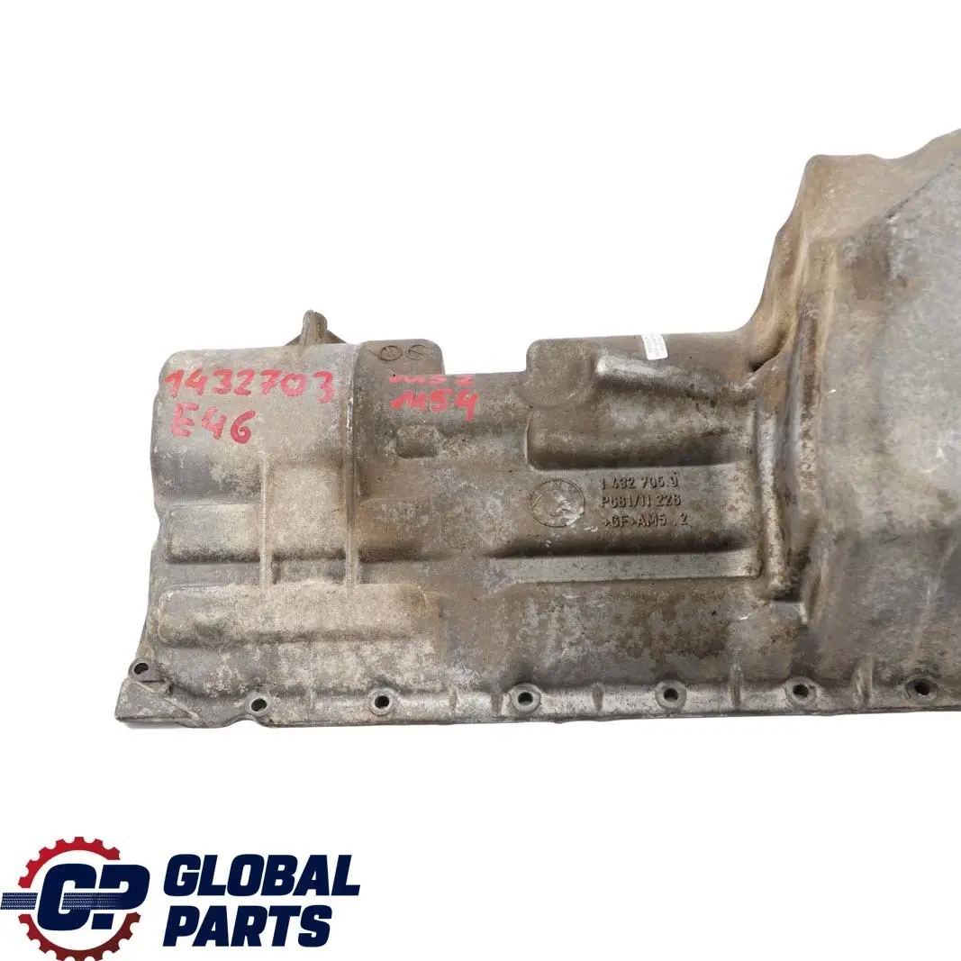 BMW Z4 E46 E85 benzina M52 M54 coppa olio motore 1432705 - SKU 1432703 - Numero di parte 1432703