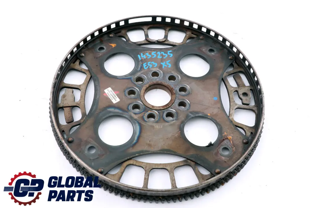 Flywheel Petrol Ring Gear Automatic Gearbox to BMW 5 X5 Series E39 E53 with Part number 1435235 BMW 5 X5 Series E39 E53 Flywheel Petrol Ring Gear Automatic Gearbox - SKU 1435235 - Part number 1435235