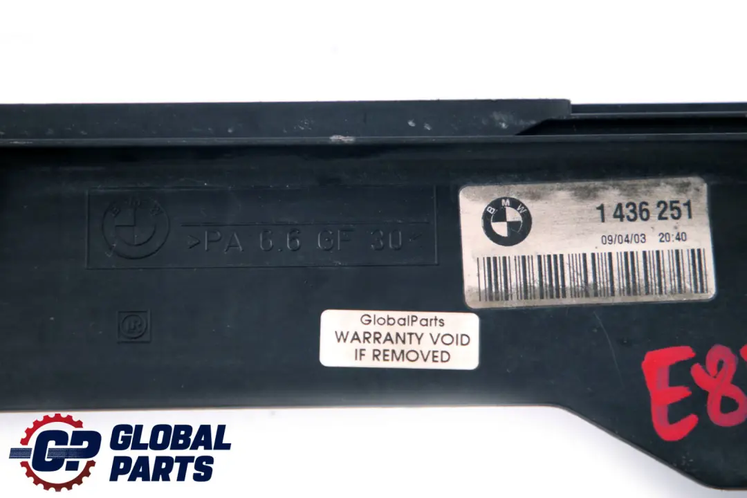 Soporte Montaje Radiador para BMW Serie Z4 E85 E86 con número de pieza 1436251 BMW Serie Z4 E85 E86 Soporte Montaje Radiador - SKU 1436251 - Número de pieza 1436251
