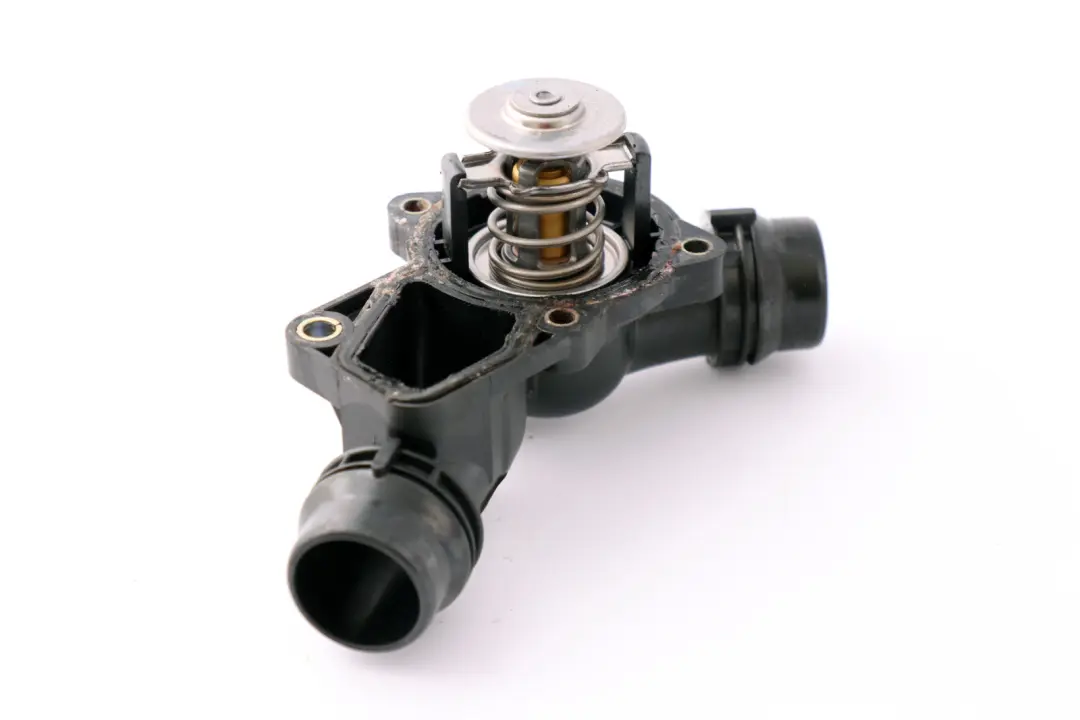 Coolant Thermostat Housing to BMW E39 E46 E60 E65 E53 E83 E36 with Part number 1437040 BMW E39 E46 E60 E65 E53 E83 E36 Coolant Thermostat Housing - SKU 1437040 - Part number 1437040