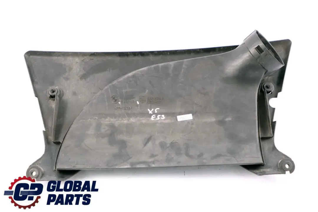 4.4i M62 Front Slam Panel Air Intake Suction Hood to BMW X5 E53 with Part number 1437101 BMW X5 E53 4.4i M62 Front Slam Panel Air Intake Suction Hood - SKU 1437101 - Part number 1437101