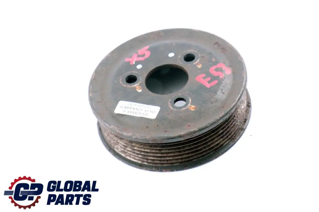 Steering Pump Pulley D=105MM to BMW X5 5 7 Series E53 E38 E39 Power with Part number 1437990 BMW X5 5 7 Series E53 E38 E39 Power Steering Pump Pulley D=105MM - SKU 1437990 - Part number 1437990