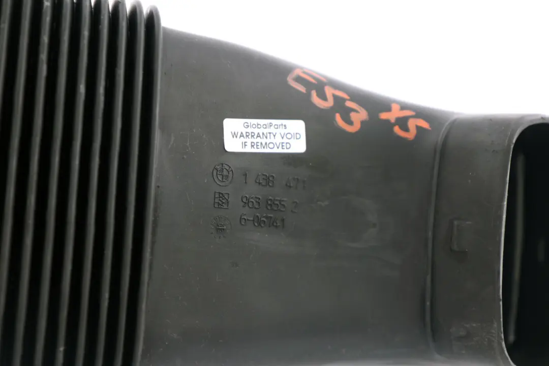 BMW X5 Series E53 3.0i M54 Air Filter Air Duct Housing Rubber Boot - SKU 1438471 - Part number 1438471