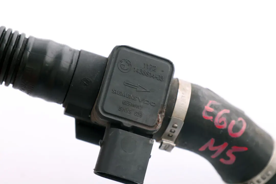 Sensor De Flujo Aire Masivo para BMW X1 E60 E60N M5 E61N E63 E64 M6 E84 E90N con número de pieza 1438814 BMW X1 E60 E60N M5 E61N E63 E64 M6 E84 E90N Sensor De Flujo Aire Masivo - SKU 1438814-1 - Número de pieza 1438814