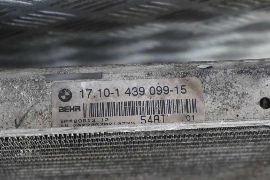 BMW X5 E53 Radiateur Refroidisseur Liquide de Automatique - SKU 1439103 - Numéro de pièce 1439103