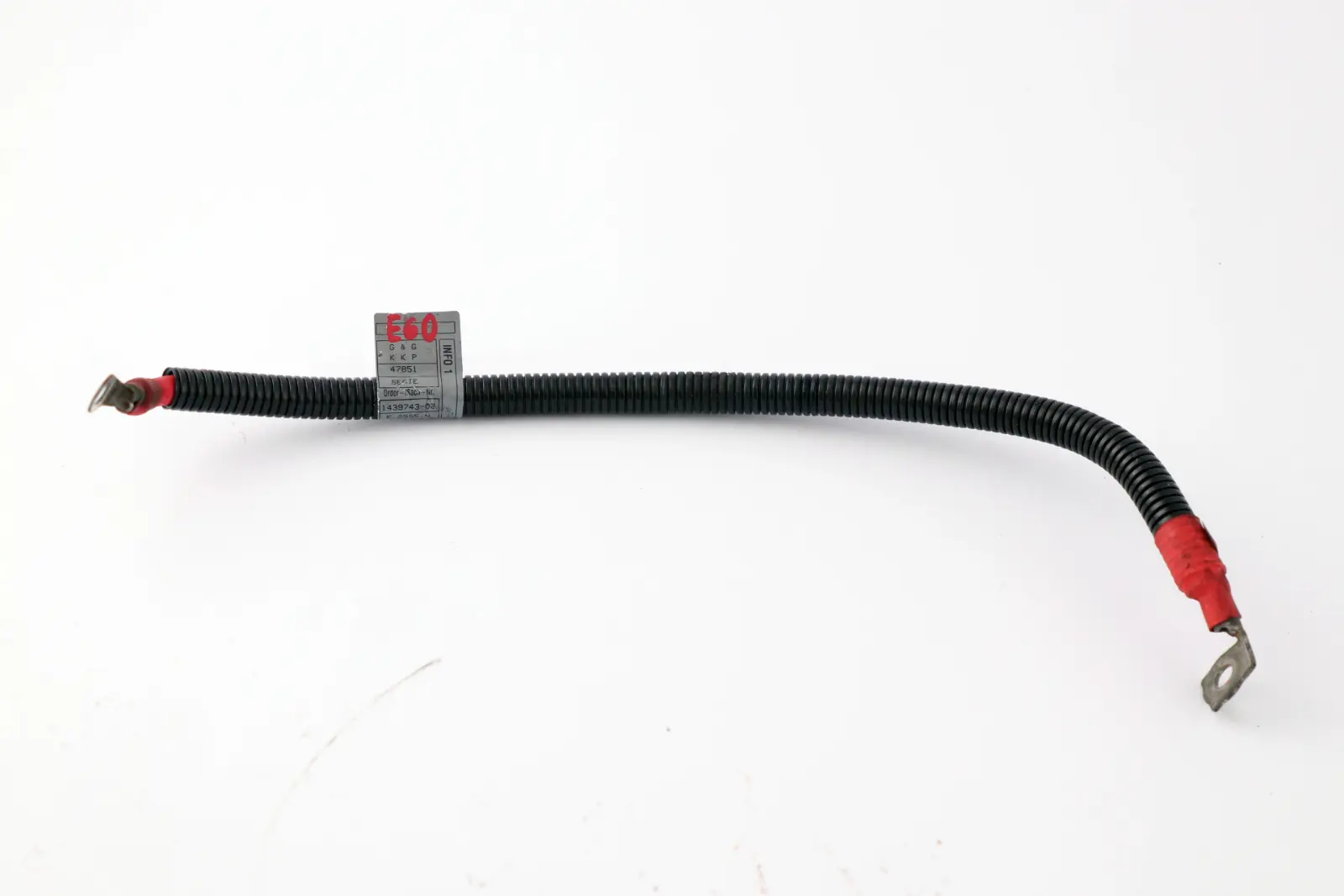 BMW Z3 Z4 X3 X5 E46 E53 E60 E65 E83 E85 Kabel Lichtmaschine Anlasser 1439743