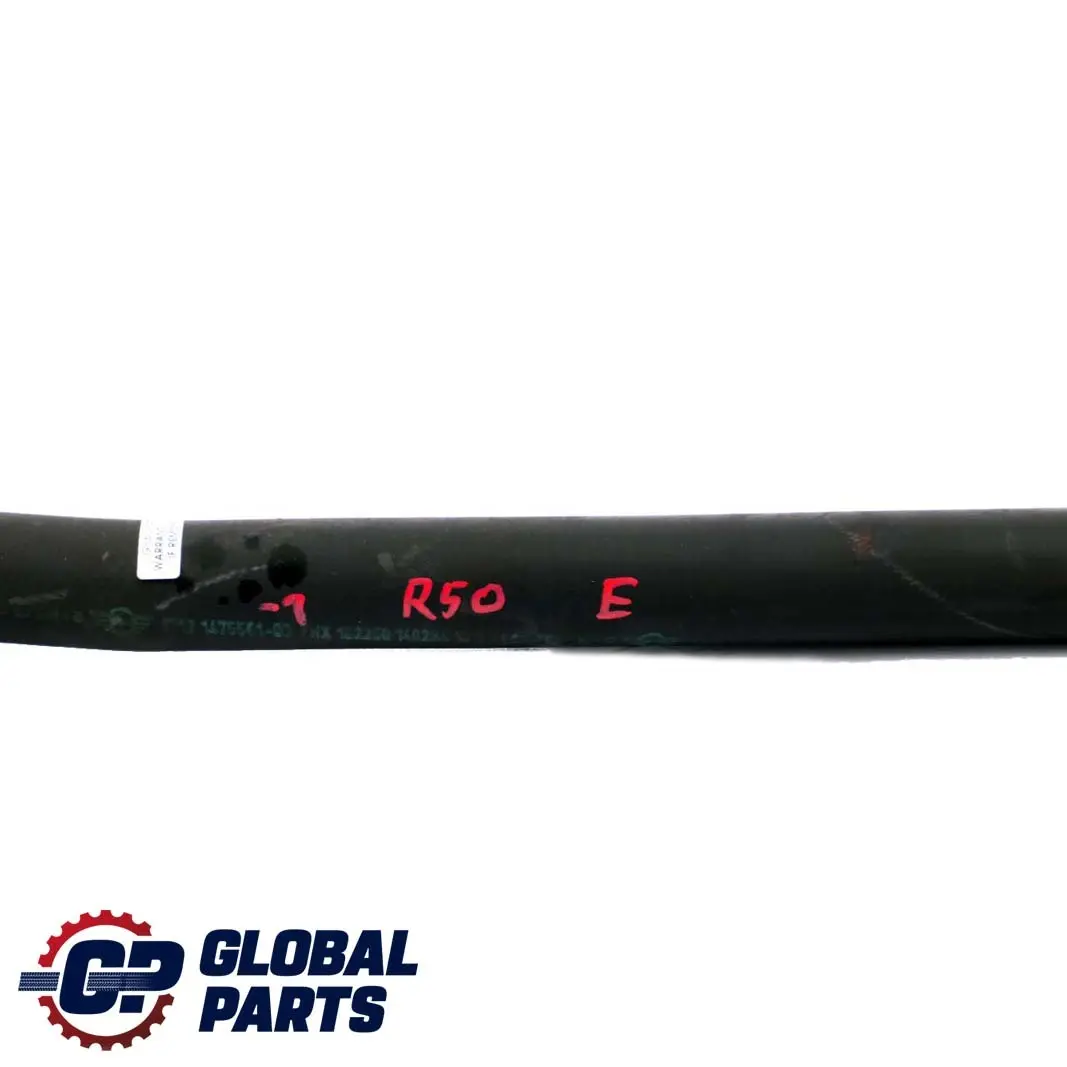 BMW Mini Cooper One R50 W10 1 Coolant Water Hose Pipe Line Radiator - SKU 1475561-1 - Part number 1475561