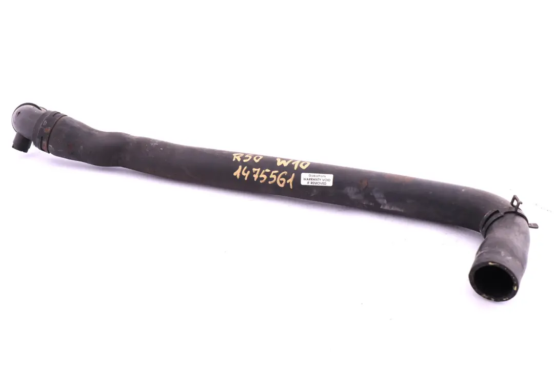 Mini Cooper One R50 W10 Tubo Raffreddonneto Tubo 1712 - SKU 1475561 - Numero di parte 1475561