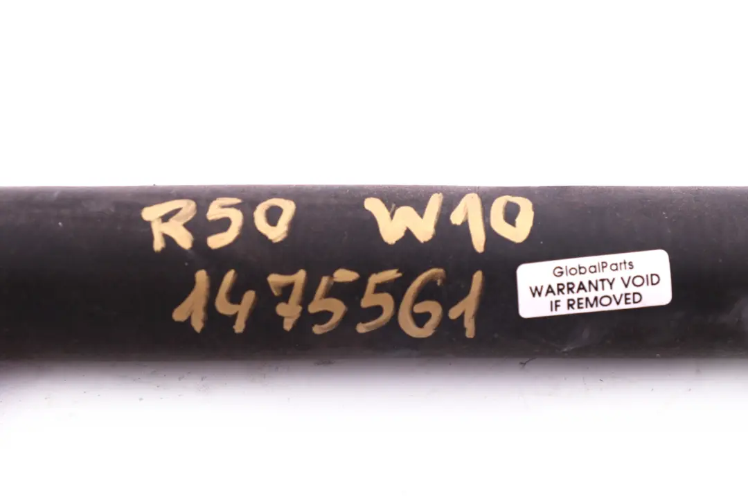 Coolant Water Hose Pipe Expention Tank to Mini Cooper One R50 W10 with Part number 1475561 Mini Cooper One R50 W10 Coolant Water Hose Pipe Expention Tank - SKU 1475561 - Part number 1475561