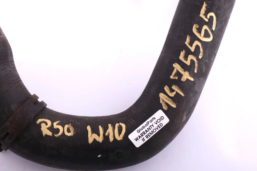 Kühlmittelschlauch Schlauch 1712 für BMW Mini Cooper One R50 W10 mit Teilenummer 1475565 BMW Mini Cooper One R50 W10 Kühlmittelschlauch Schlauch 1712 - SKU 1475565 - Teilenummer 1475565