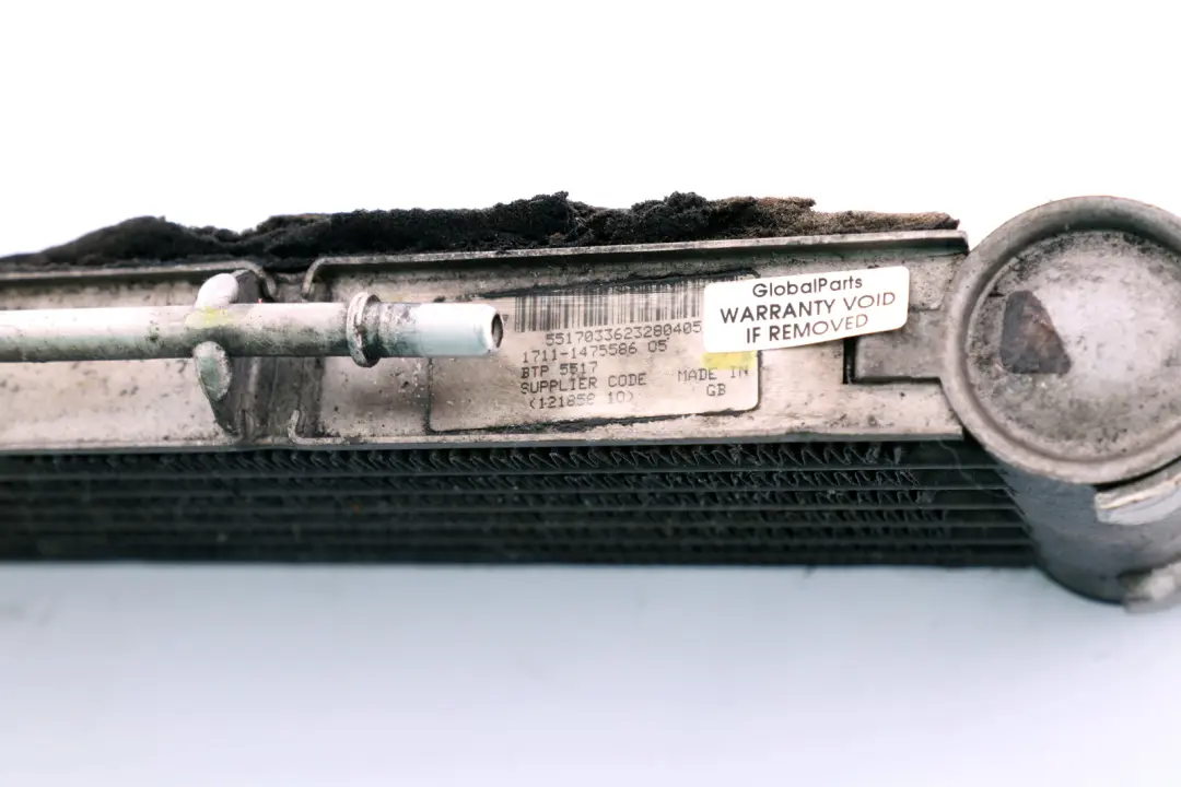 Oil Cooler Mini Cooper R50 R52 Automatic Gearbox Transmission Intercooler to with Part number 1475586 Oil Cooler Mini Cooper R50 R52 Automatic Gearbox Transmission Intercooler - SKU 1475586 - Part number 1475586