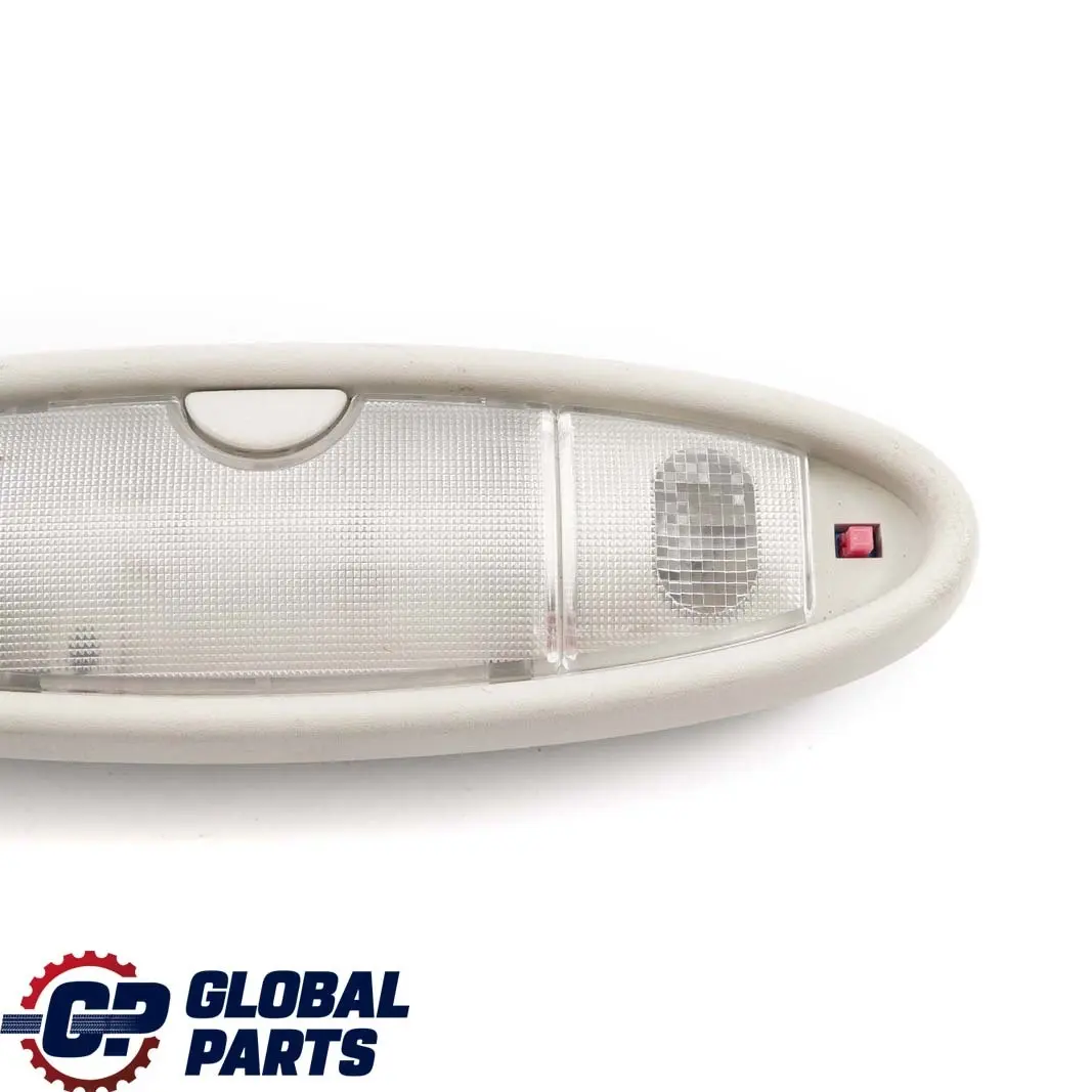 Luce Lettura Interna Centro Posteriore Grigio per Mini Cooper R50 R53 con numero di parte 1477675 Mini Cooper R50 R53 Luce Lettura Interna Centro Posteriore Grigio - SKU 1477675-1 - Numero di parte 1477675
