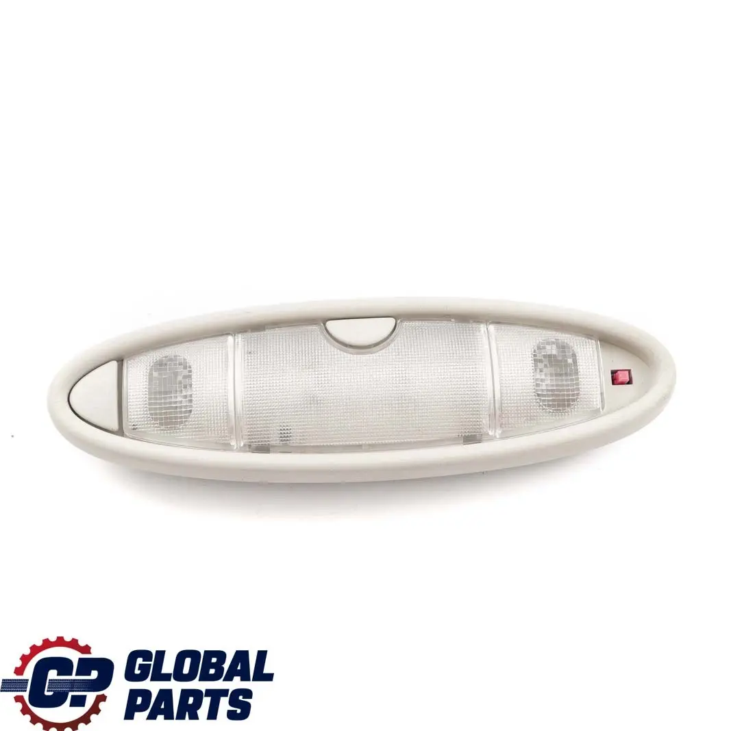 Luce Lettura Interna Centro Posteriore Grigio per Mini Cooper R50 R53 con numero di parte 1477675 Mini Cooper R50 R53 Luce Lettura Interna Centro Posteriore Grigio - SKU 1477675-1 - Numero di parte 1477675