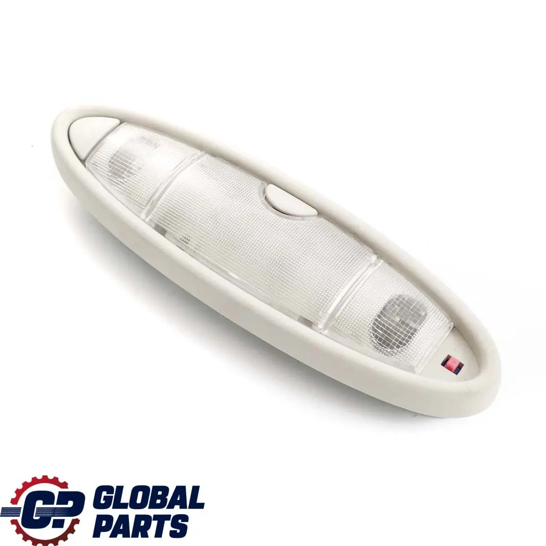 Luce Lettura Interna Centro Posteriore Grigio per Mini Cooper R50 R53 con numero di parte 1477675 Mini Cooper R50 R53 Luce Lettura Interna Centro Posteriore Grigio - SKU 1477675-1 - Numero di parte 1477675