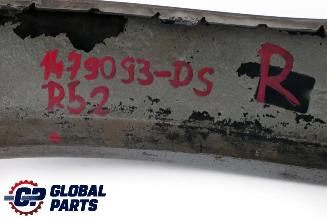 BMW Mini Cooper R52 Rear Right O/S Bumper Spoiler Wheel Arch Trim Dark Silver - SKU 1479093-DS - Part number 1479093