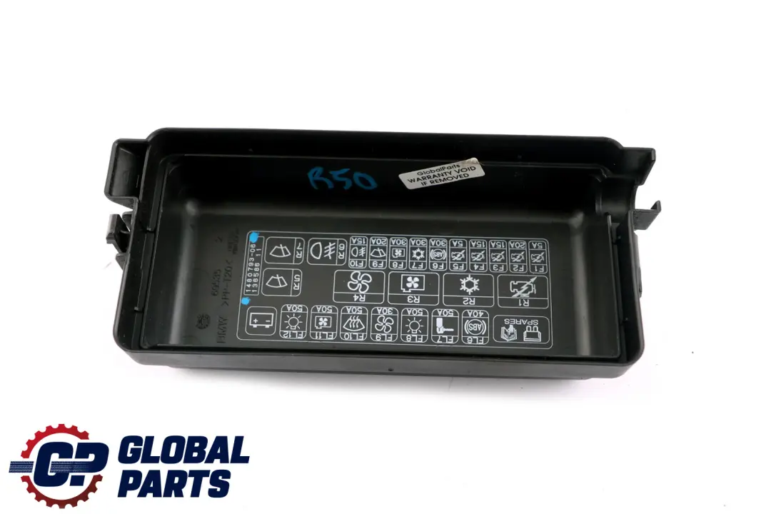 Obudowa Osłona Pokrywa Bezpieczników do Mini R50 R52 o numerze 1480793 Mini R50 R52 Obudowa Osłona Pokrywa Bezpieczników - SKU 1480793 - Numer Części 1480793
