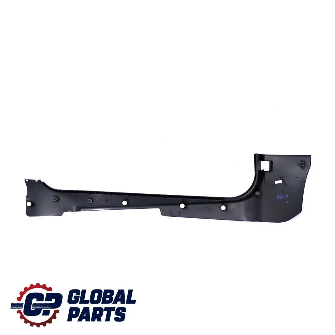 Embellecedor Lateral Inferior Patada Delantera Derecha para Mini Cooper R50 R53 1 con número de pieza 7139076 Mini Cooper R50 R53 1 Embellecedor Lateral Inferior Patada Delantera Derecha - SKU 1481883-1 - Número de pieza 7139076