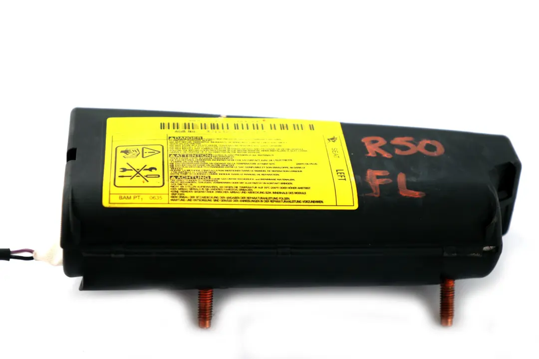 Poduszka Powietrzna Fotela Lewa Airbag do MINI R50 R53 o numerze 1484284 MINI R50 R53 Poduszka Powietrzna Fotela Lewa Airbag - SKU 1484284 - Numer Części 1484284