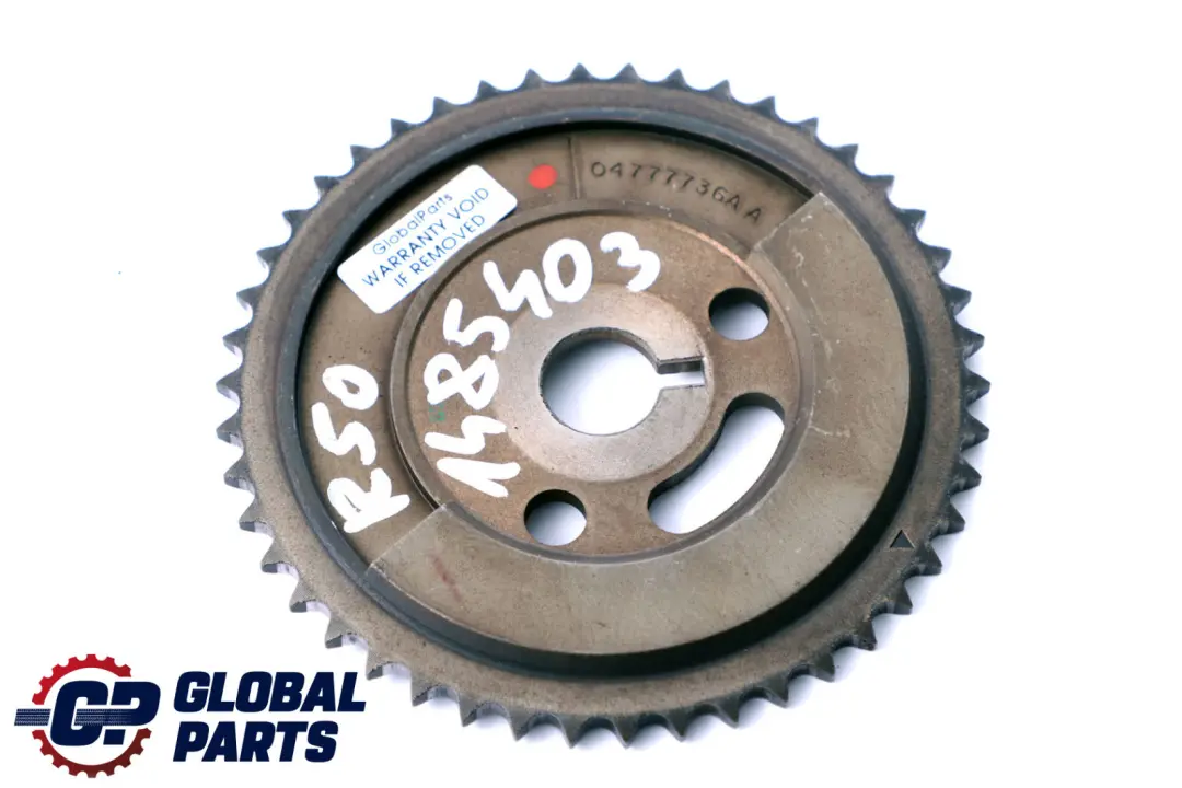 Kettenrad Motorsteuerung 04777736AA für BMW Mini Cooper R50 R53 W10 mit Teilenummer 1485403 BMW Mini Cooper R50 R53 W10 Kettenrad Motorsteuerung 04777736AA - SKU 1485403 - Teilenummer 1485403