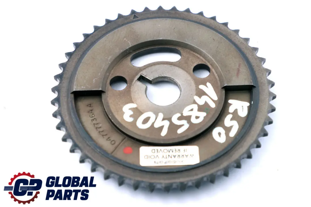 Timing Camshaft Sprocket Gear 04777736AA to BMW Mini Cooper R50 R53 W10 with Part number 1485403 BMW Mini Cooper R50 R53 W10 Timing Camshaft Sprocket Gear 04777736AA - SKU 1485403 - Part number 1485403