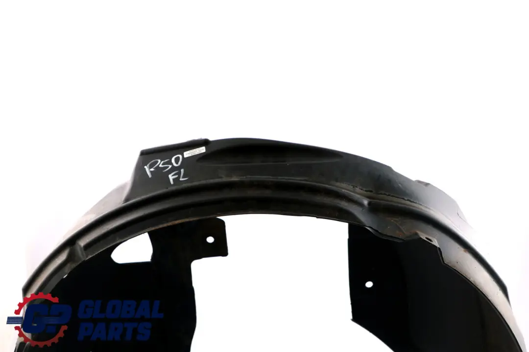 Delantero Izquierdo Tapa Arco Rueda para Mini Cooper R50 R52 R53 con número de pieza 1486198 Mini Cooper R50 R52 R53 Delantero Izquierdo Tapa Arco Rueda - SKU 1486198 - Número de pieza 1486198