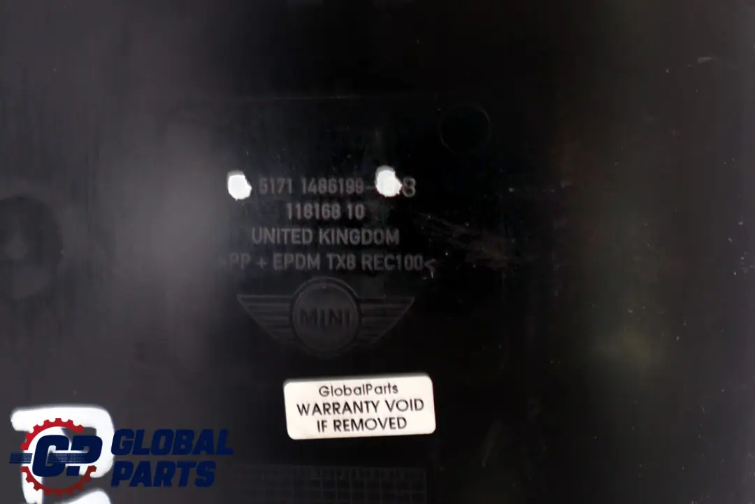 Housing Arch Cover Right O/S to Mini Cooper R50 R52 R53 Rear Wheel with Part number 1486199 Mini Cooper R50 R52 R53 Rear Wheel Housing Arch Cover Right O/S - SKU 1486199 - Part number 1486199