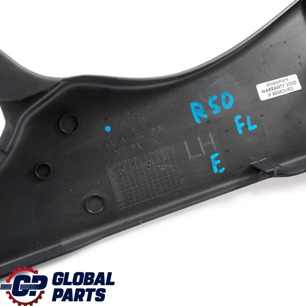 Couverture Interieur Gauche Panther Noir Mini Cooper One R50 R52 R53 - SKU 1486275 - Numéro de pièce 1486275