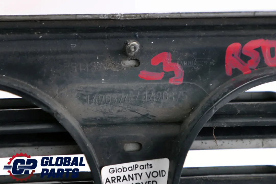 Ziergitter Chrome 1490374 5113 für BMW Mini Cooper One 3 R50 mit Teilenummer 1490375 BMW Mini Cooper One 3 R50 Ziergitter Chrome 1490374 5113 - SKU 1490374-3 - Teilenummer 1490375