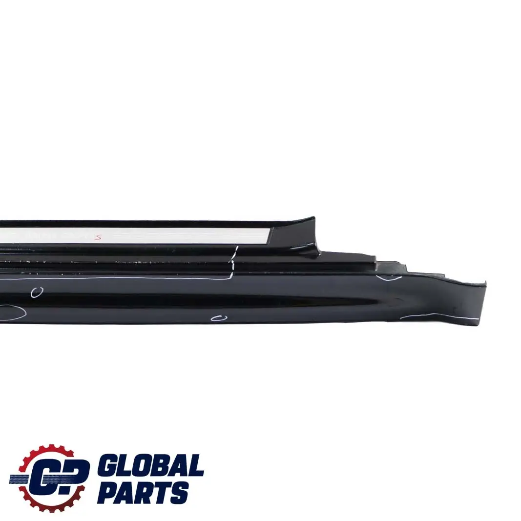 Right O/S Sill Skirt Side Trim Black to Mini R50 R53 Cooper S with Part number 1491056 Mini R50 R53 Cooper S Right O/S Sill Skirt Side Trim Black - SKU 1491056-BLK - Part number 1491056