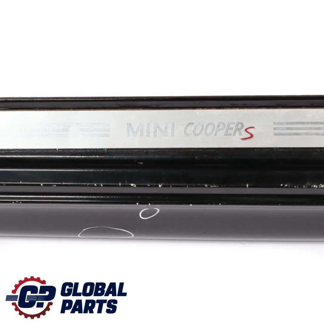Right O/S Sill Skirt Side Trim Black to Mini R50 R53 Cooper S with Part number 1491056 Mini R50 R53 Cooper S Right O/S Sill Skirt Side Trim Black - SKU 1491056-BLK - Part number 1491056