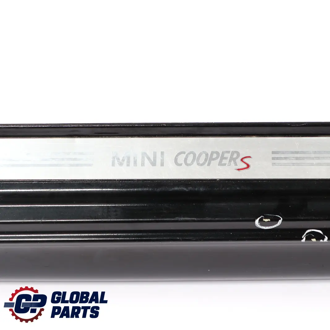 BMW Mini R50 R53 Cooper S Left N/S Sill Skirt Side Trim Black - SKU 1491057-BLK - Part number 1491057
