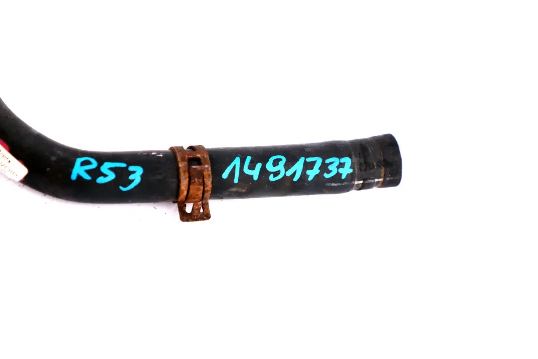 Tubo Ingresso Aerazione ?lentl?ftungsrohr Linea Tubo per Mini Cooper S R53 W11 con numero di parte 1491737 Mini Cooper S R53 W11 Tubo Ingresso Aerazione ?lentl?ftungsrohr Linea Tubo - SKU 1491737 - Numero di parte 1491737