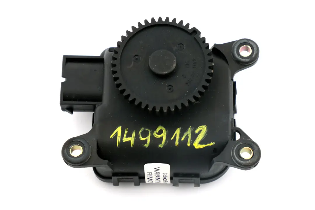 Mini One Actuador Distribucion De Aire Calentador Flap Ajustador 0132801167 - SKU 1499112 - Número de pieza 1499112