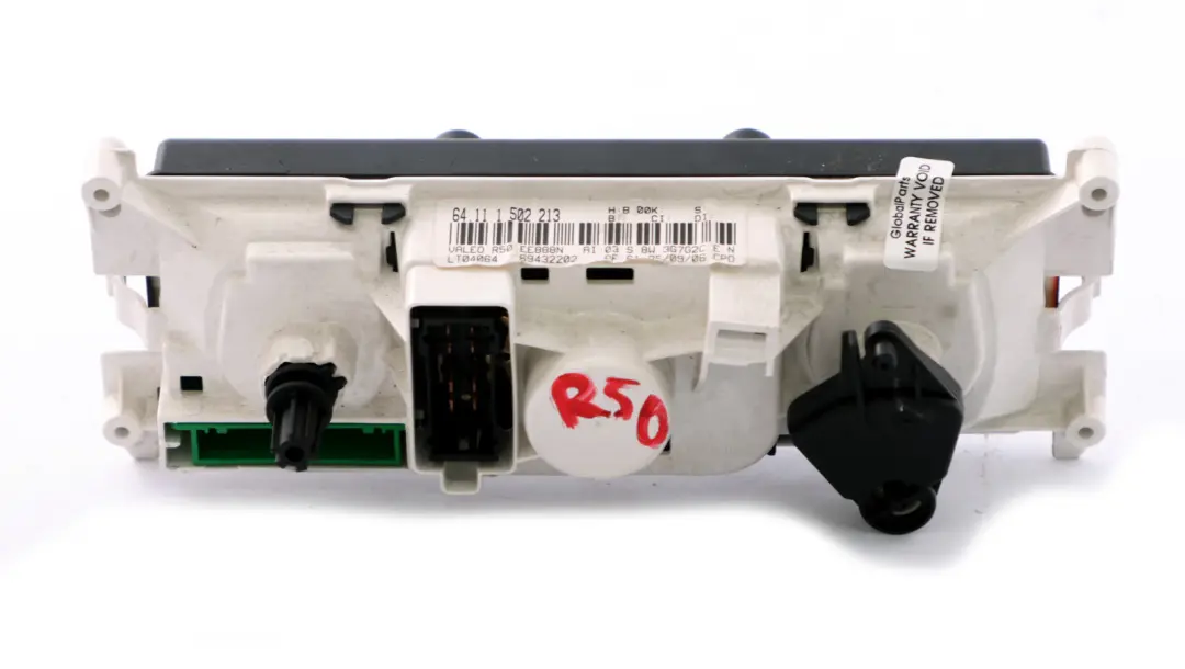 Panel Klimatyzacji Nawiewu do Mini Cooper One R50 R52 o numerze 1502213 Mini Cooper One R50 R52 Panel Klimatyzacji Nawiewu - SKU 1502213 - Numer Części 1502213