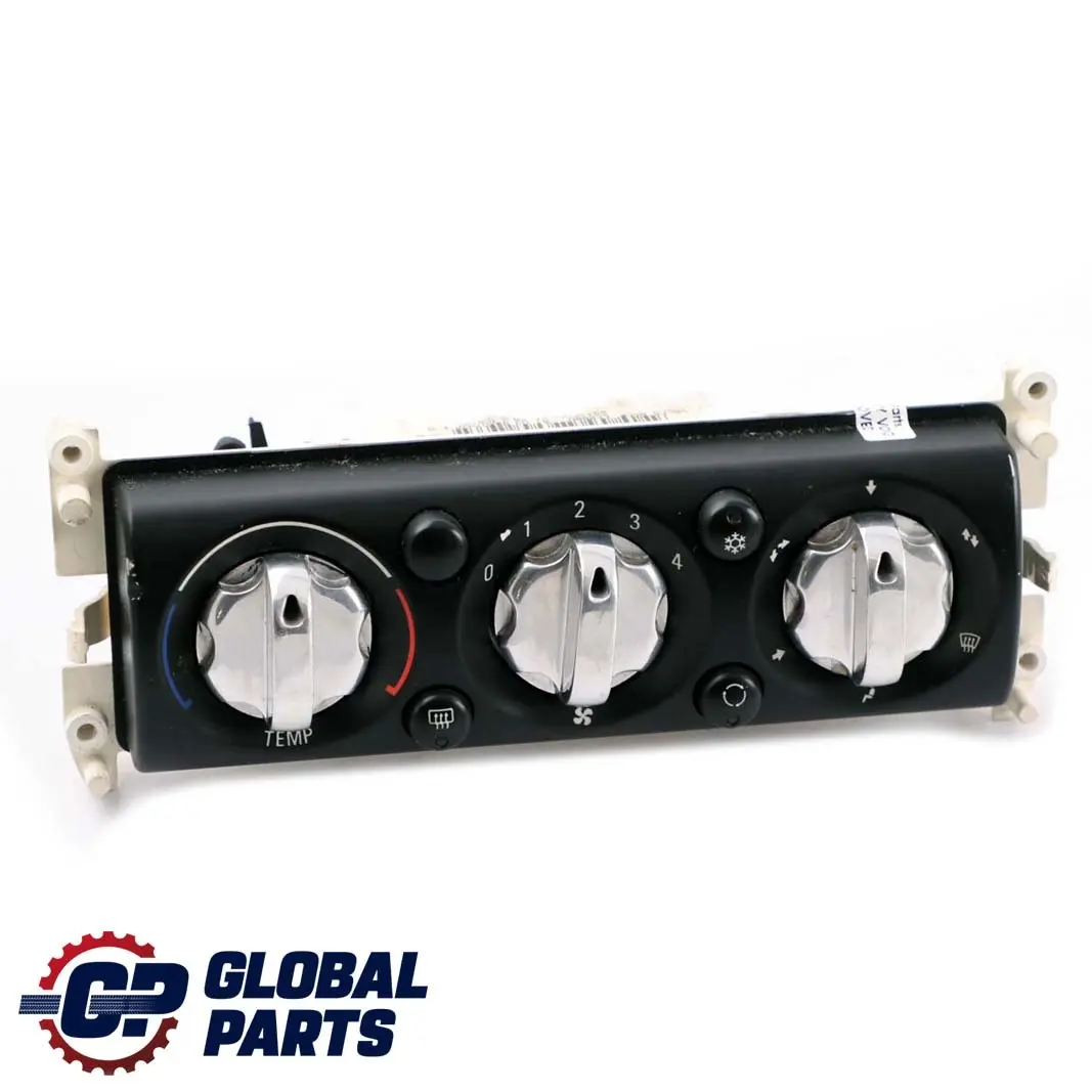 Heater Control Panel Air Con Conditioning Chrom to Mini Cooper One R50 R52 with Part number 1502214 Mini Cooper One R50 R52 Heater Control Panel Air Con Conditioning Chrom - SKU 1502214-1 - Part number 1502214