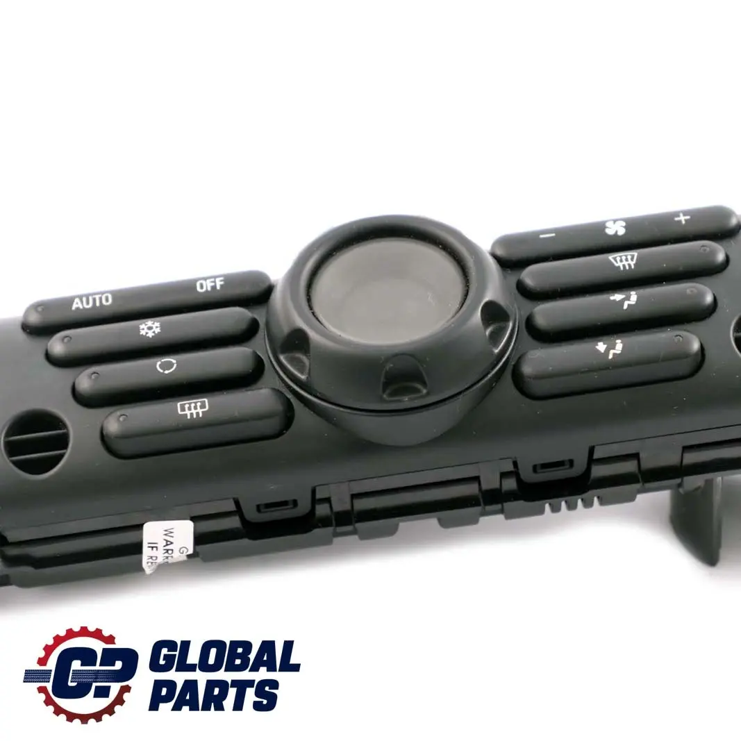 Panel De control automatico del aire acondicionado para MINI Cooper One R50 con número de pieza 1502216 MINI Cooper One R50 Panel De control automatico del aire acondicionado - SKU 1502216 - Número de pieza 1502216