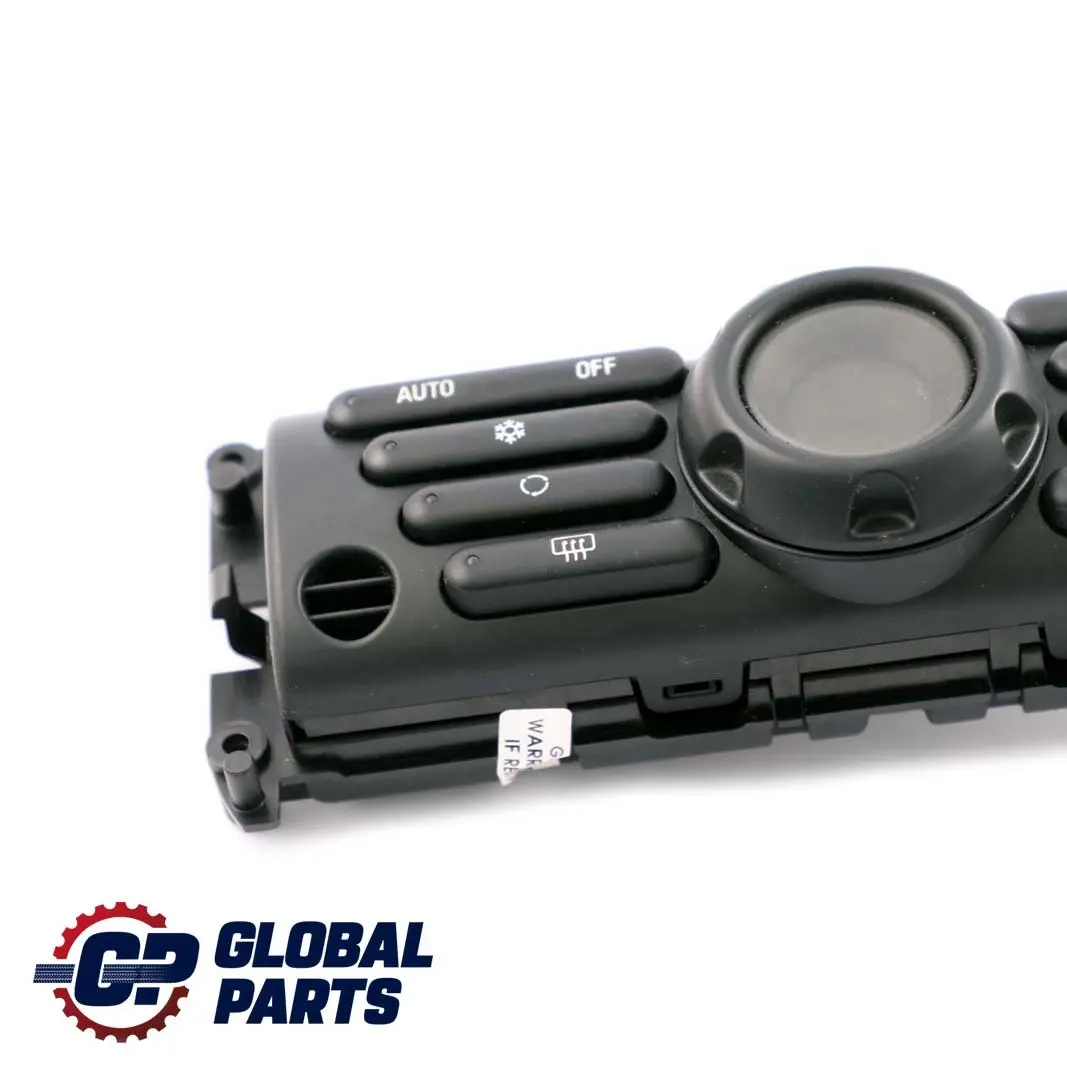 Conditioning Control Panel to Mini Cooper One R50 Automatic Air with Part number 1502216 Mini Cooper One R50 Automatic Air Conditioning Control Panel - SKU 1502216 - Part number 1502216