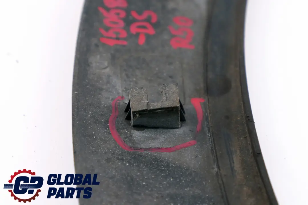 Arch Cover Wing Trim Front Left N/S Dark Silver to BMW Mini R50 R52 R53 Wheel with Part number 1505865 BMW Mini R50 R52 R53 Wheel Arch Cover Wing Trim Front Left N/S Dark Silver - SKU 1505865-DS - Part number 1505865