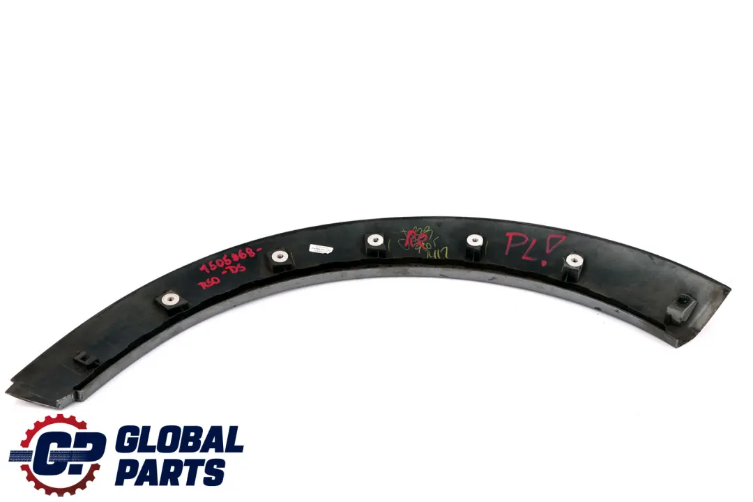 Right O/S Side Wheel Arch Trim Moulding Dark Silve to BMW Mini Cooper R50 R53 Rear with Part number 1505868 BMW Mini Cooper R50 R53 Rear Right O/S Side Wheel Arch Trim Moulding Dark Silve - SKU 1505868-DS - Part number 1505868