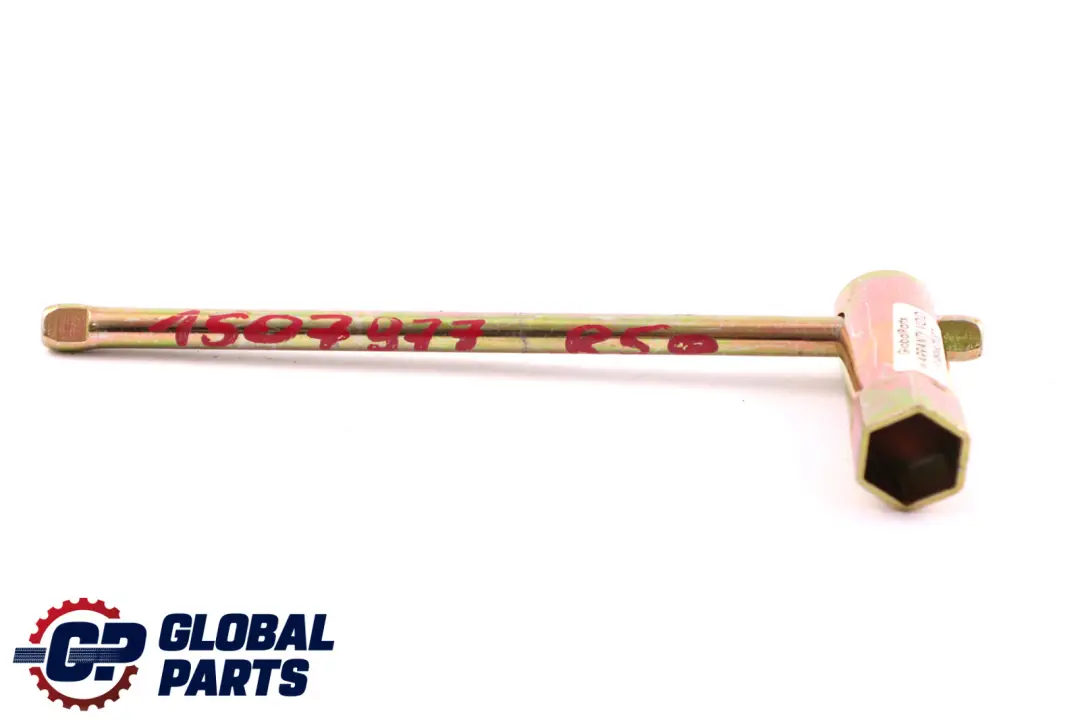 Steckschlüssel Notrad Schraubenschlüssel für BMW Mini Cooper R50 R55 R56 mit Teilenummer 1507977 BMW Mini Cooper R50 R55 R56 Steckschlüssel Notrad Schraubenschlüssel - SKU 1507977 - Teilenummer 1507977