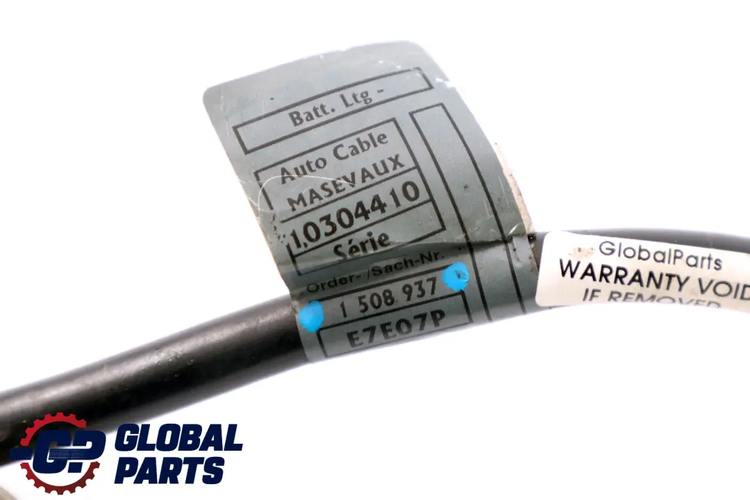 Negative Battery Cable Wire to BMW Mini Cooper S One D R50 R52 R53 with Part number 1508937 BMW Mini Cooper S One D R50 R52 R53 Negative Battery Cable Wire - SKU 1508937 - Part number 1508937